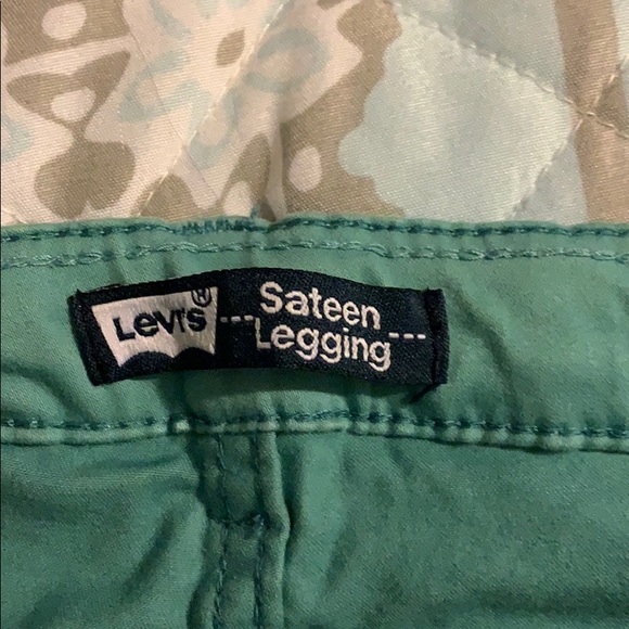 Levi’s Teal Skinny Jeans - Picture 2 of 4